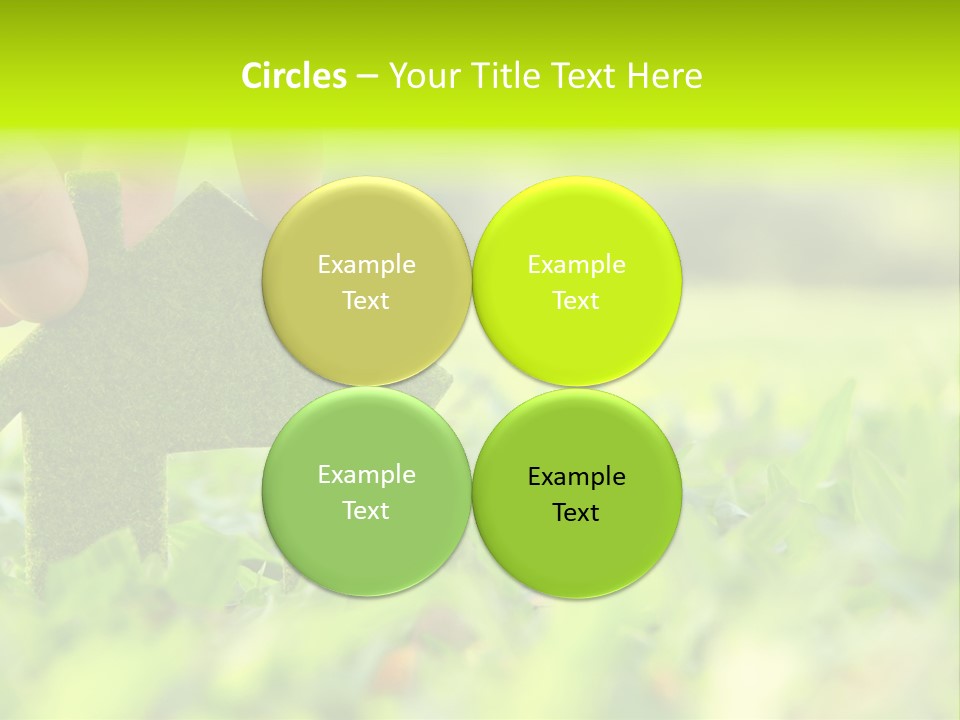 Environment Grass Abstract PowerPoint Template