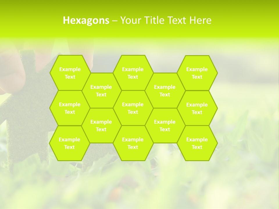 Environment Grass Abstract PowerPoint Template