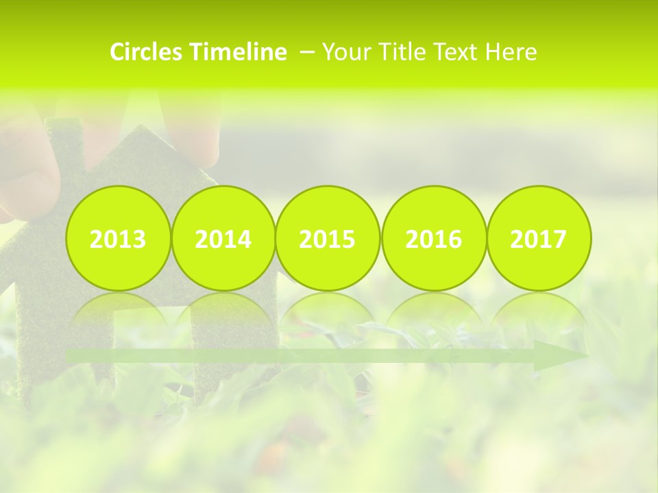 Environment Grass Abstract PowerPoint Template