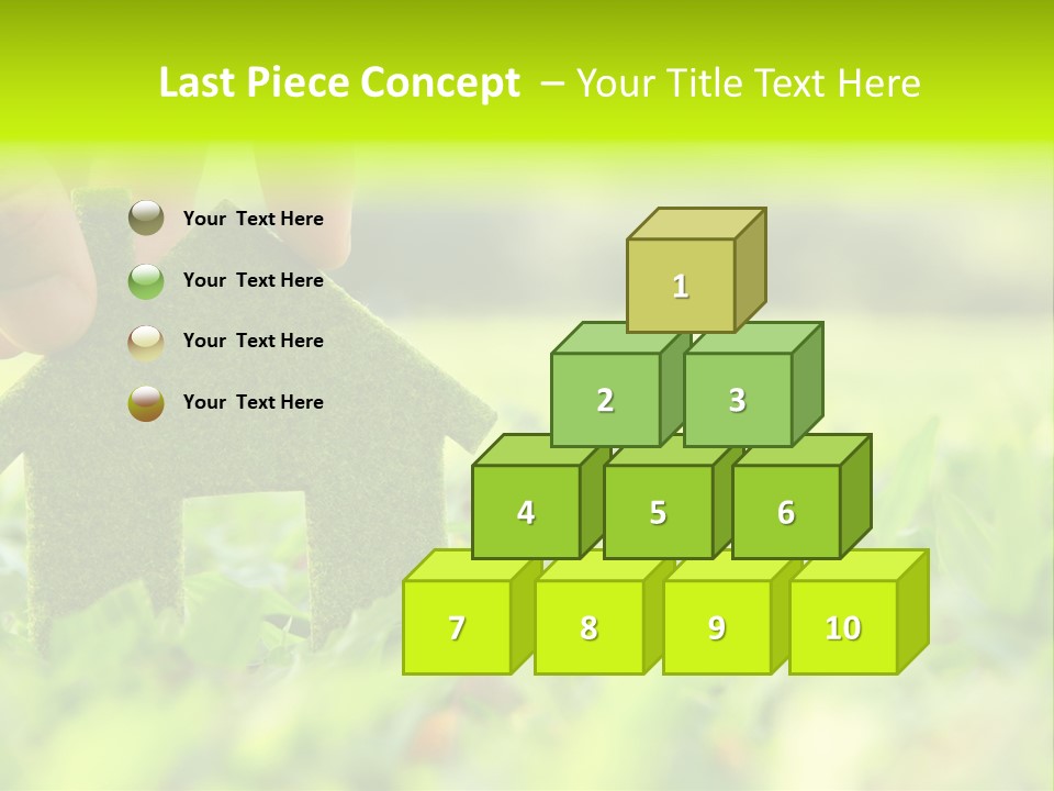 Environment Grass Abstract PowerPoint Template