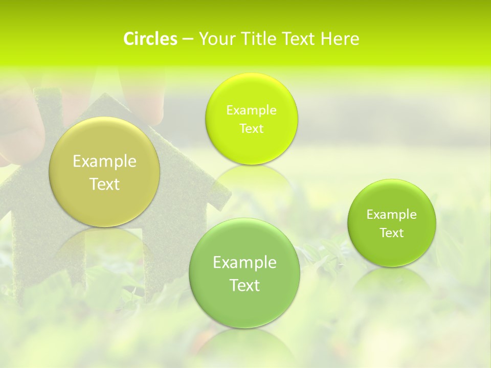 Environment Grass Abstract PowerPoint Template