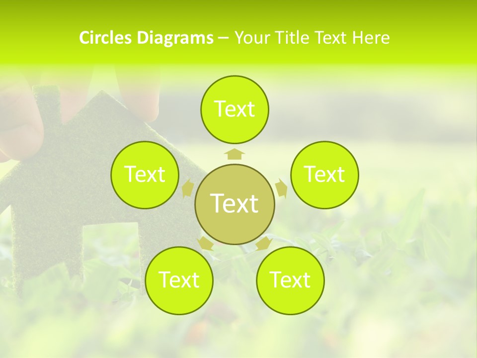 Environment Grass Abstract PowerPoint Template
