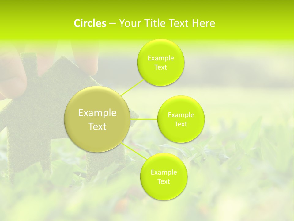 Environment Grass Abstract PowerPoint Template