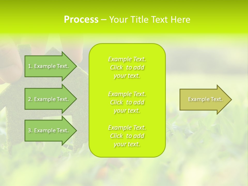Environment Grass Abstract PowerPoint Template