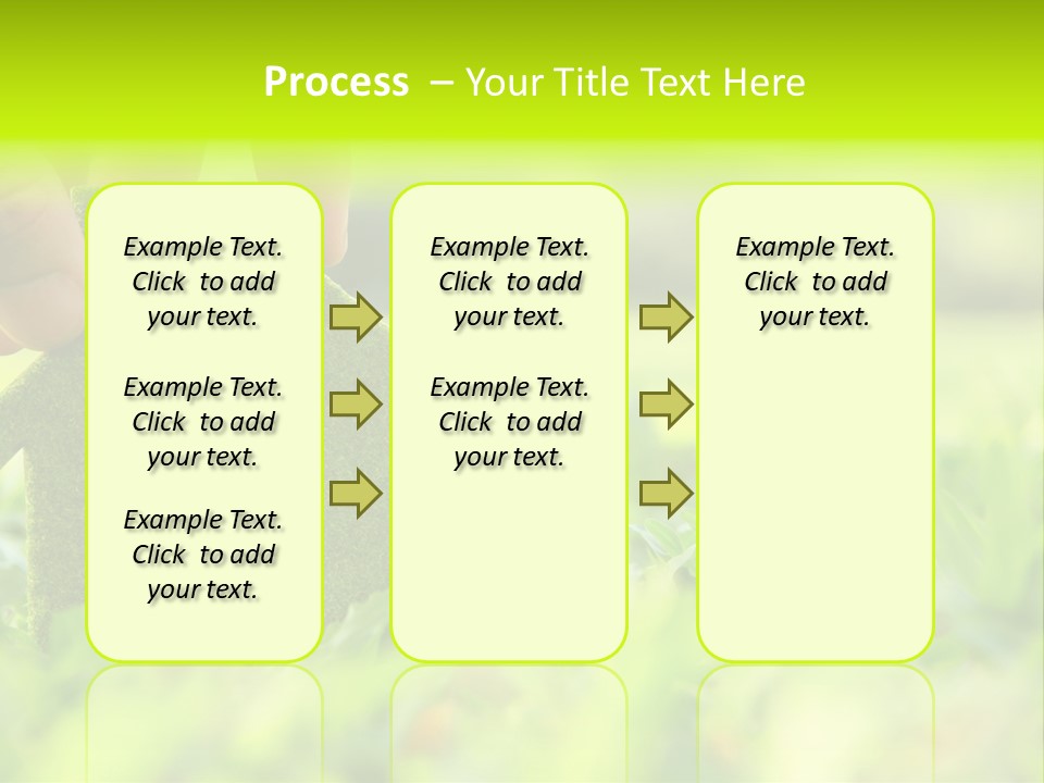 Environment Grass Abstract PowerPoint Template