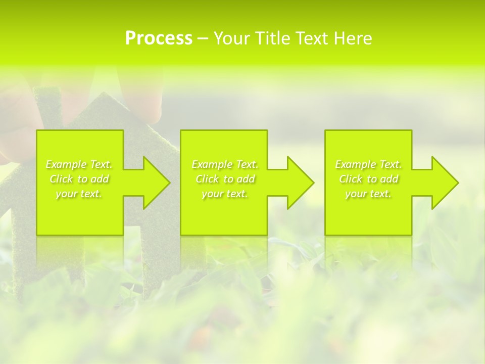 Environment Grass Abstract PowerPoint Template