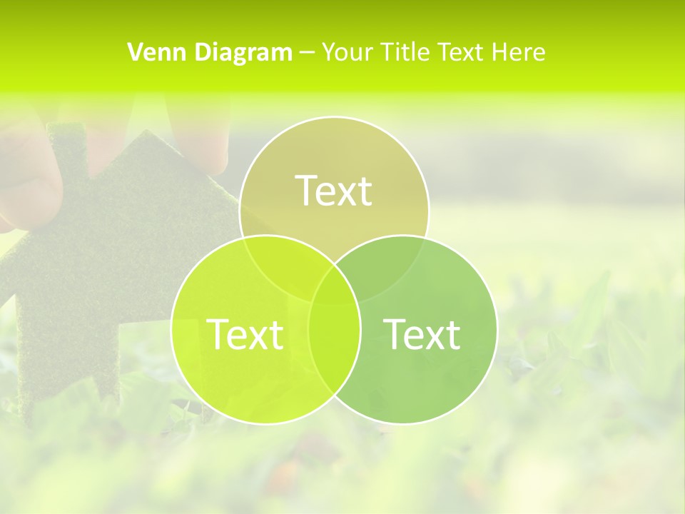 Environment Grass Abstract PowerPoint Template