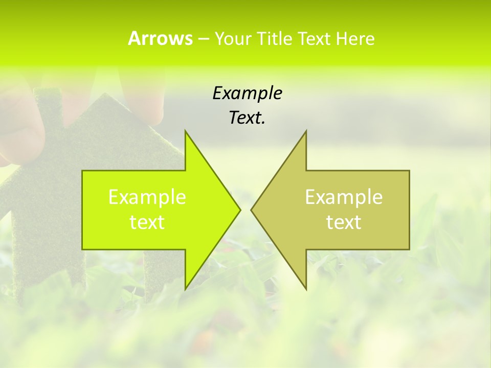 Environment Grass Abstract PowerPoint Template