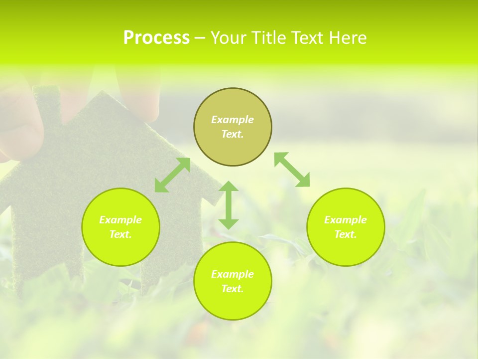 Environment Grass Abstract PowerPoint Template