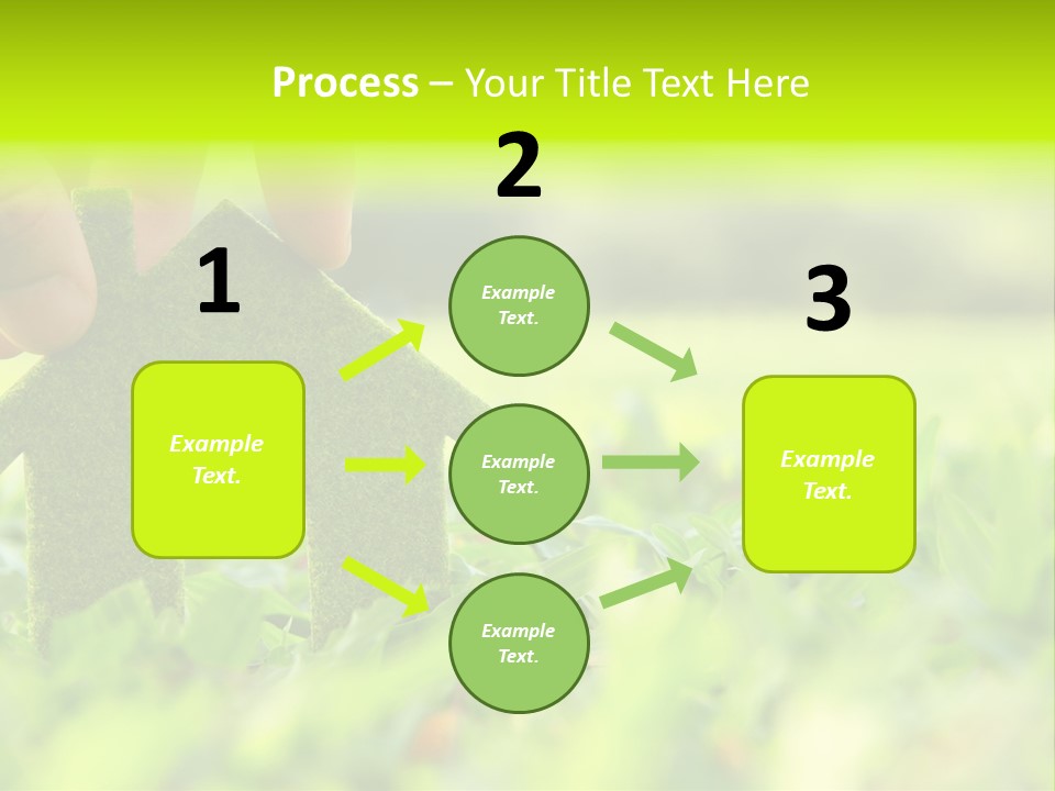 Environment Grass Abstract PowerPoint Template