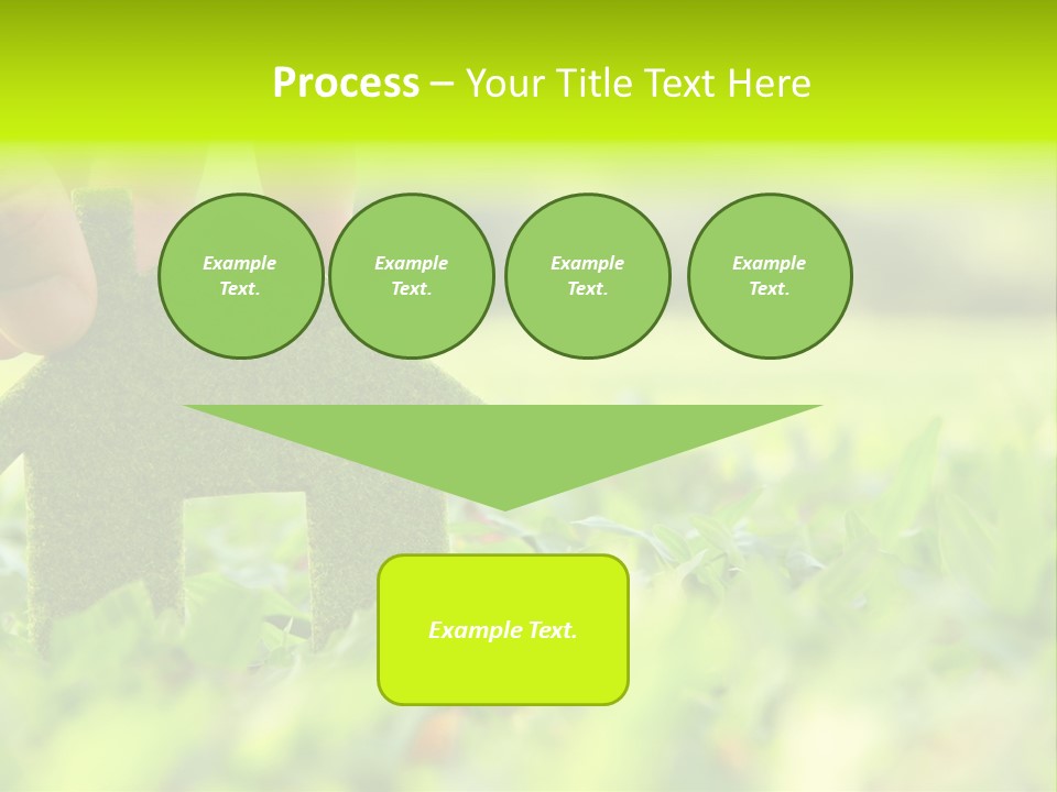 Environment Grass Abstract PowerPoint Template