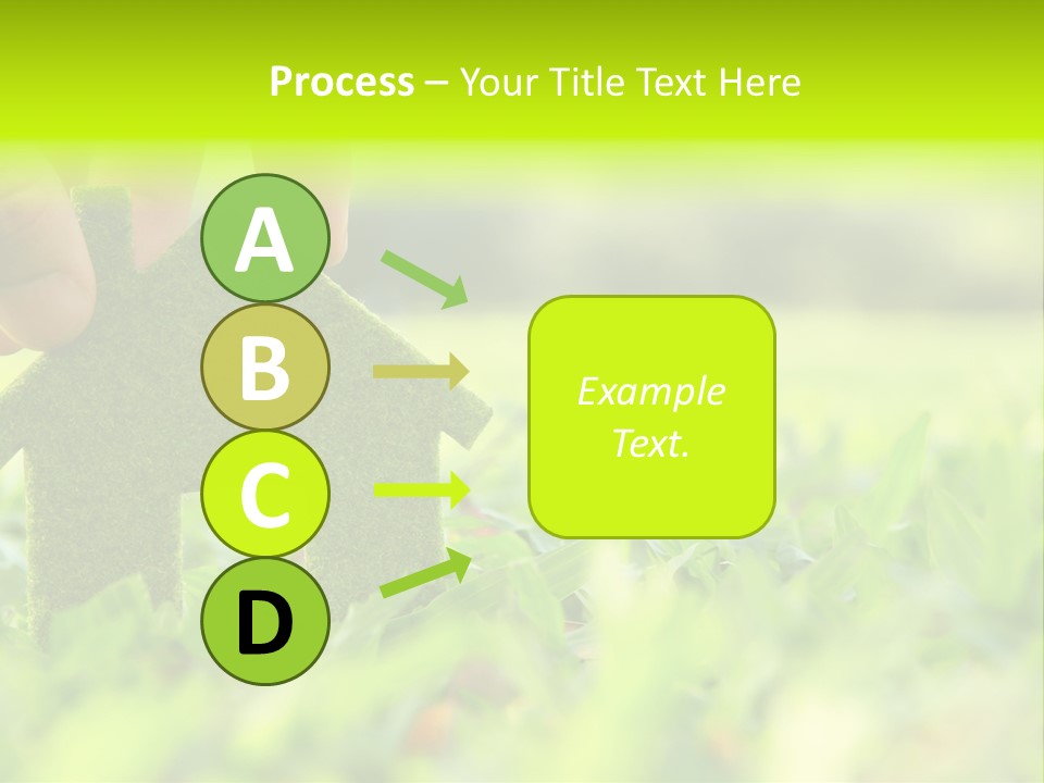 Environment Grass Abstract PowerPoint Template