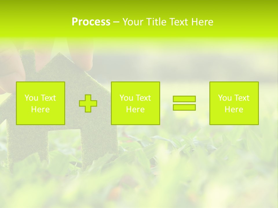 Environment Grass Abstract PowerPoint Template