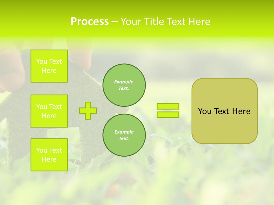 Environment Grass Abstract PowerPoint Template