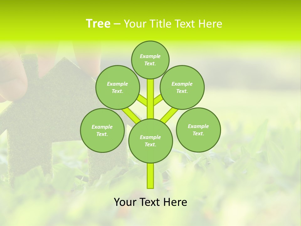 Environment Grass Abstract PowerPoint Template