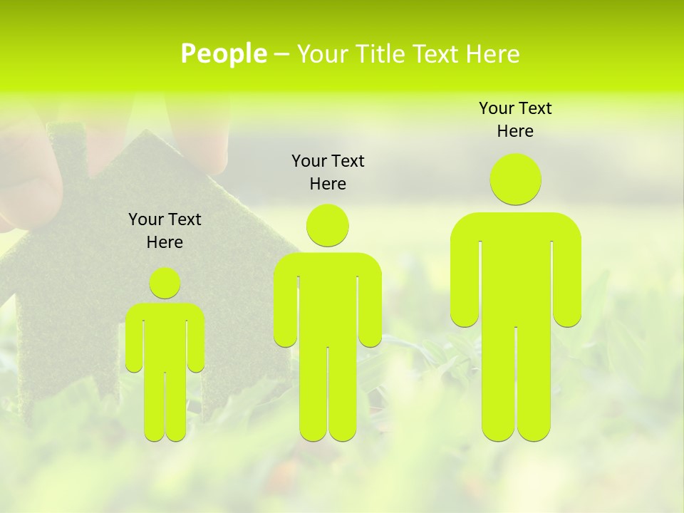 Environment Grass Abstract PowerPoint Template