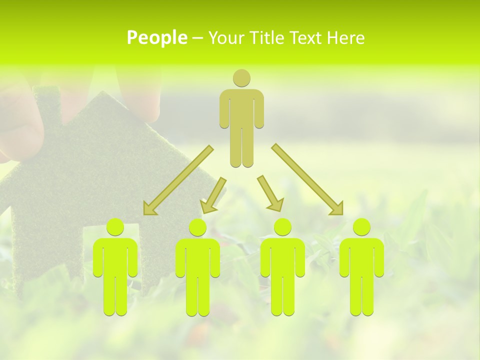 Environment Grass Abstract PowerPoint Template