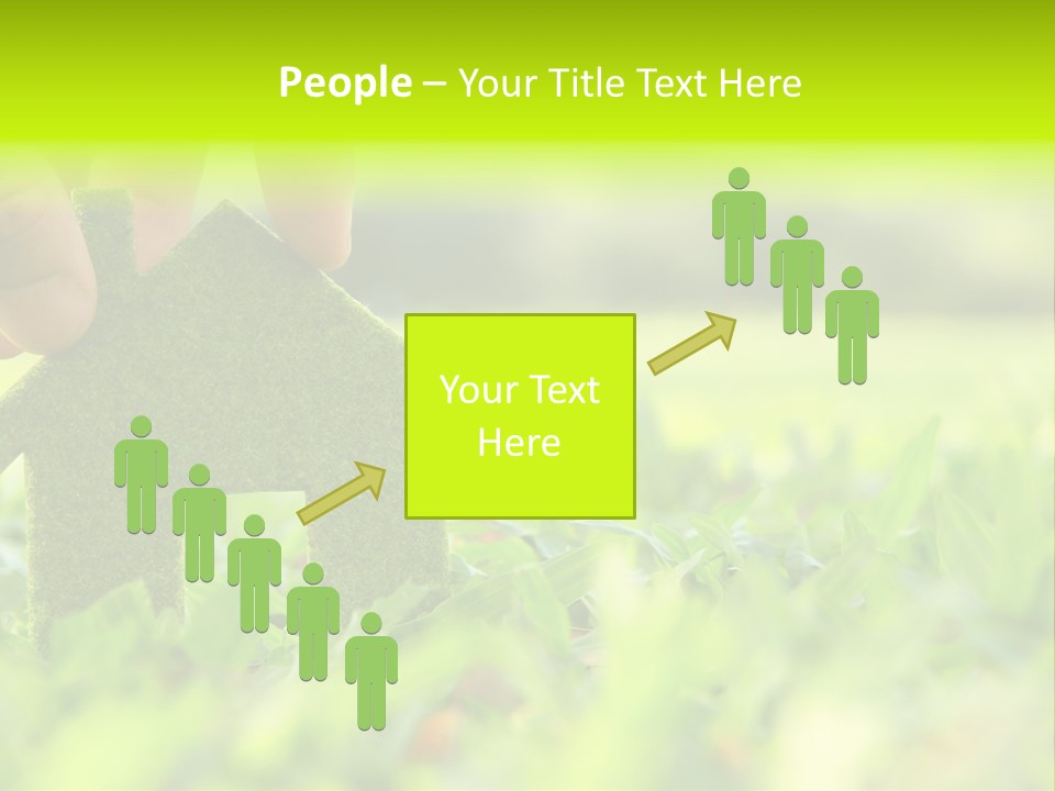 Environment Grass Abstract PowerPoint Template