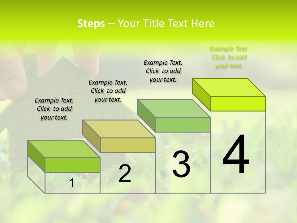 Environment Grass Abstract PowerPoint Template