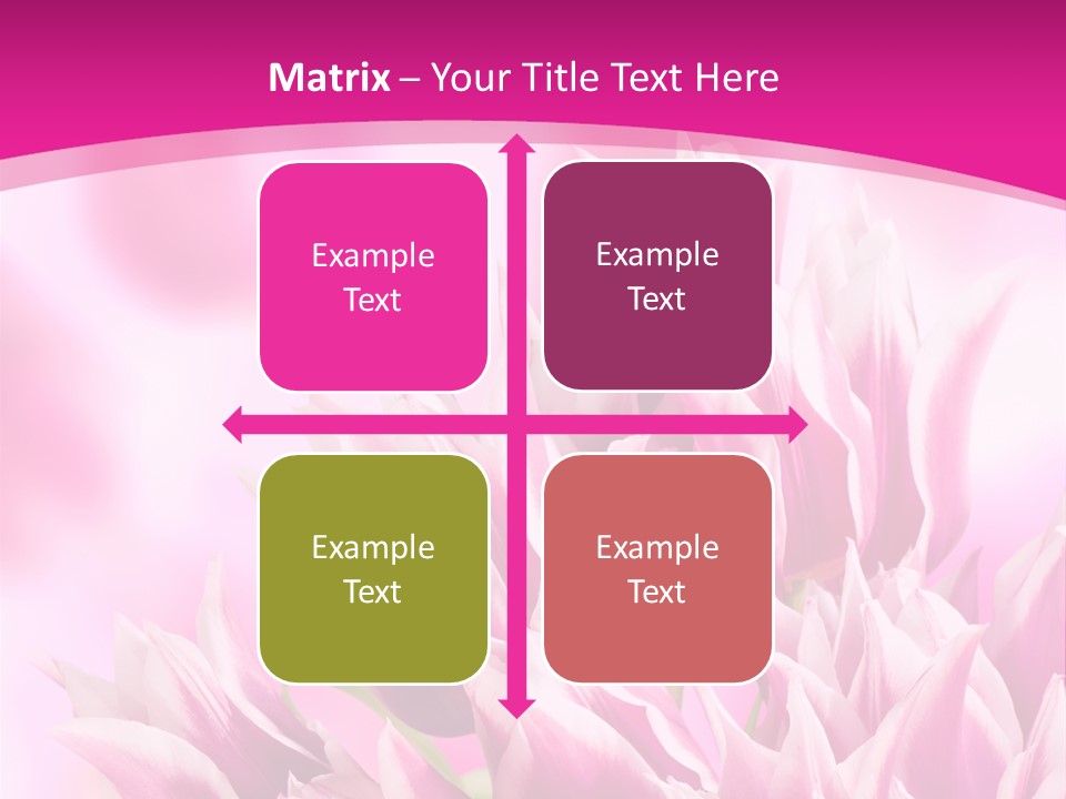 Flower Celebration Floral PowerPoint Template