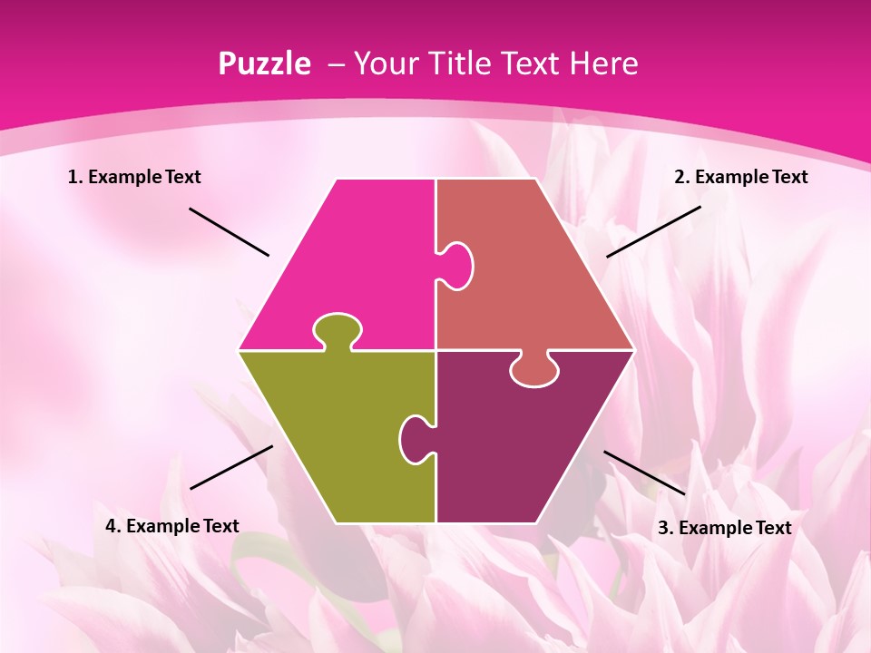 Flower Celebration Floral PowerPoint Template