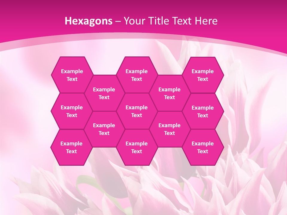 Flower Celebration Floral PowerPoint Template