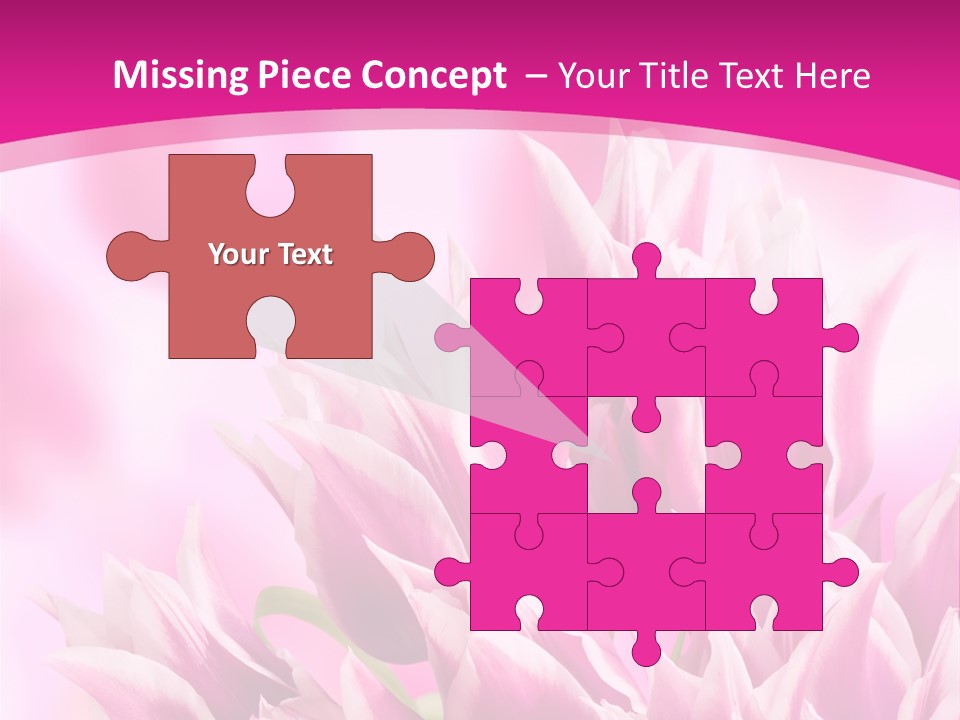 Flower Celebration Floral PowerPoint Template