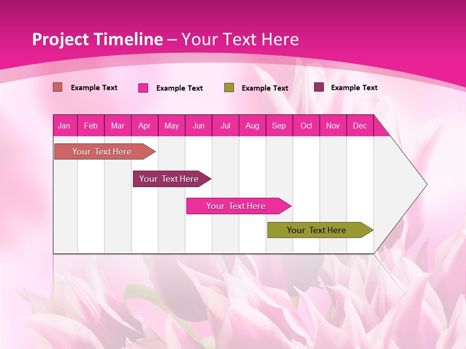 Flower Celebration Floral PowerPoint Template