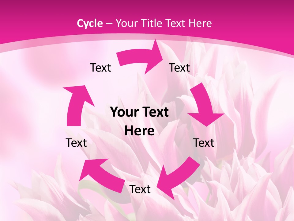 Flower Celebration Floral PowerPoint Template