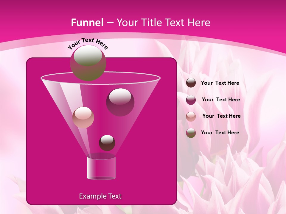 Flower Celebration Floral PowerPoint Template