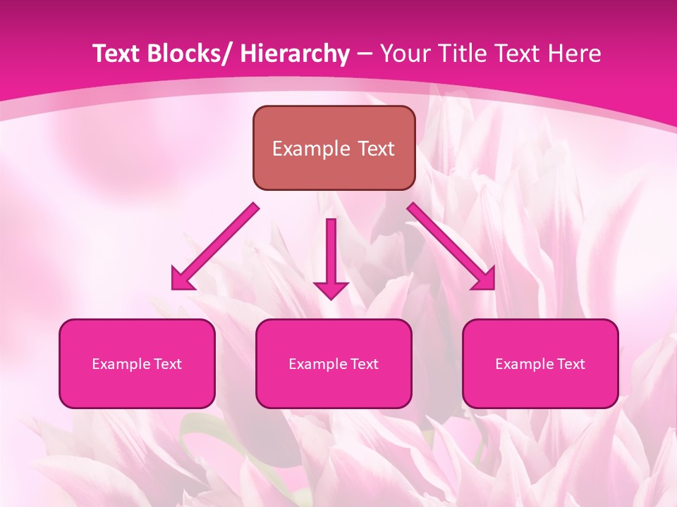 Flower Celebration Floral PowerPoint Template