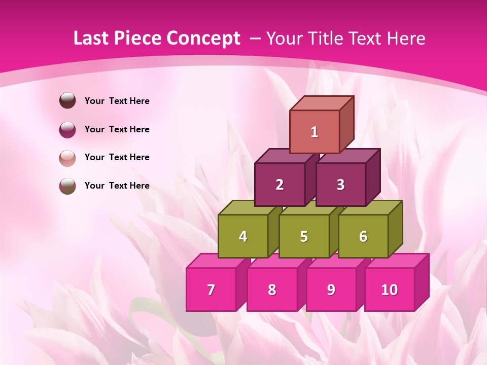 Flower Celebration Floral PowerPoint Template