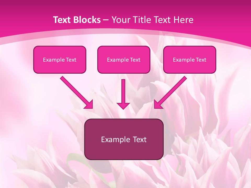 Flower Celebration Floral PowerPoint Template