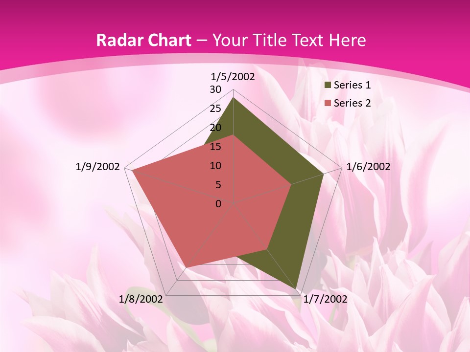 Flower Celebration Floral PowerPoint Template