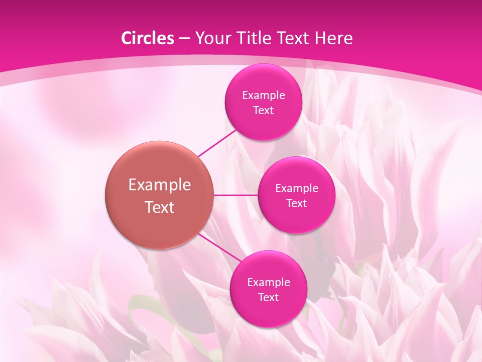 Flower Celebration Floral PowerPoint Template