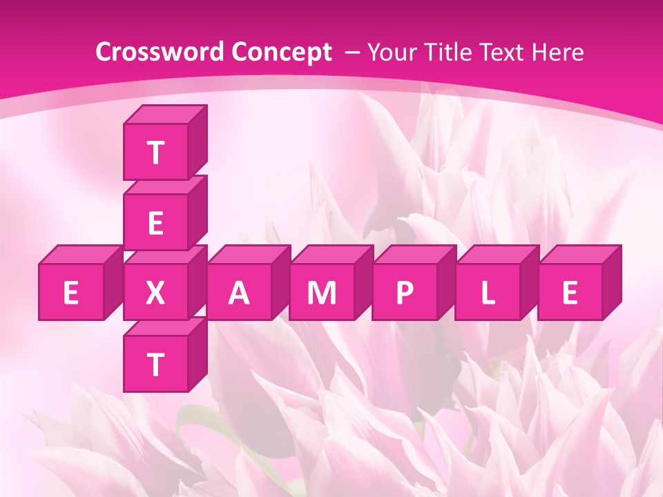 Flower Celebration Floral PowerPoint Template