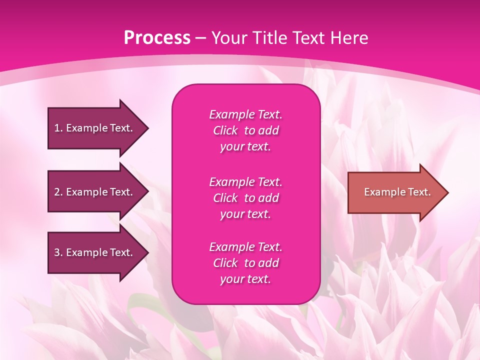 Flower Celebration Floral PowerPoint Template
