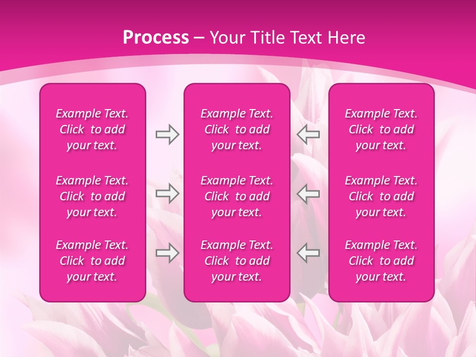 Flower Celebration Floral PowerPoint Template