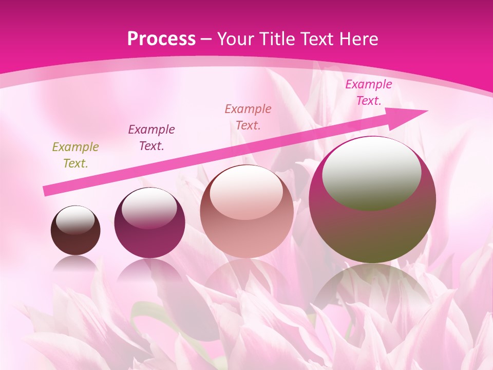 Flower Celebration Floral PowerPoint Template