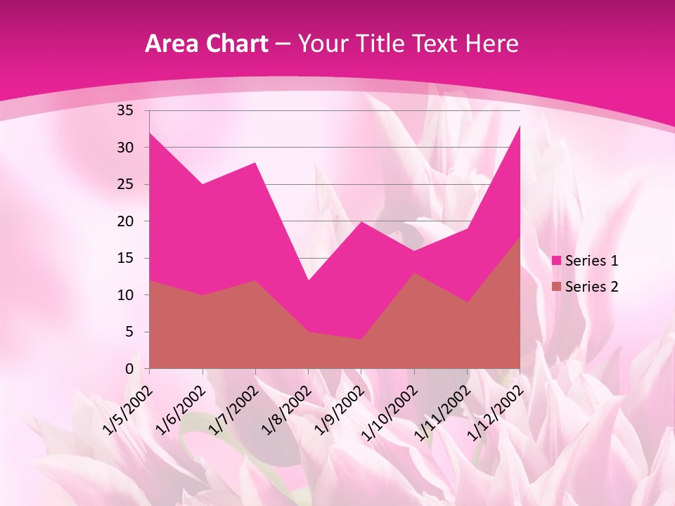 Flower Celebration Floral PowerPoint Template