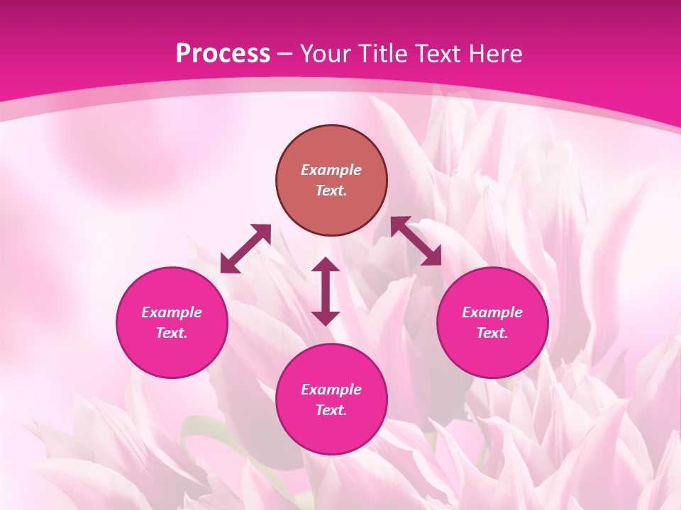 Flower Celebration Floral PowerPoint Template
