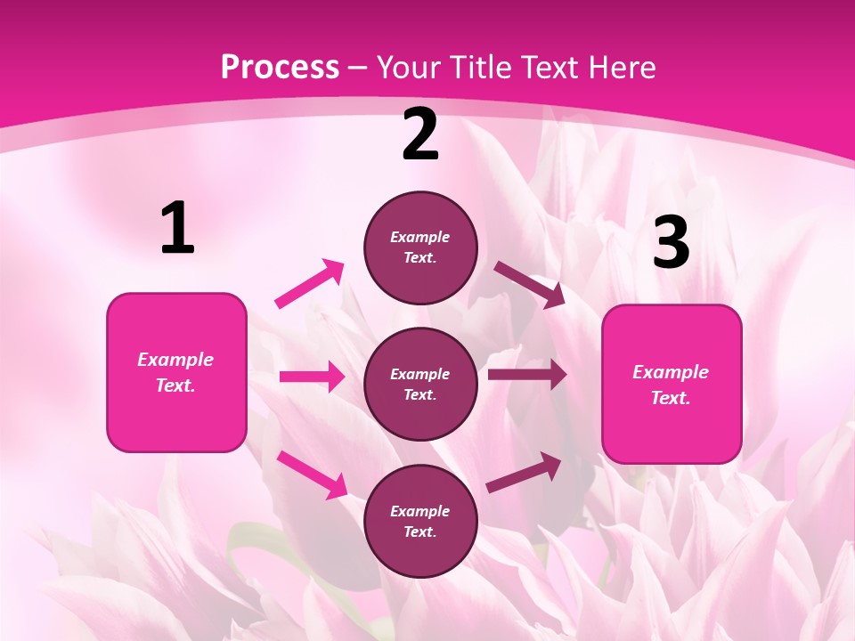 Flower Celebration Floral PowerPoint Template
