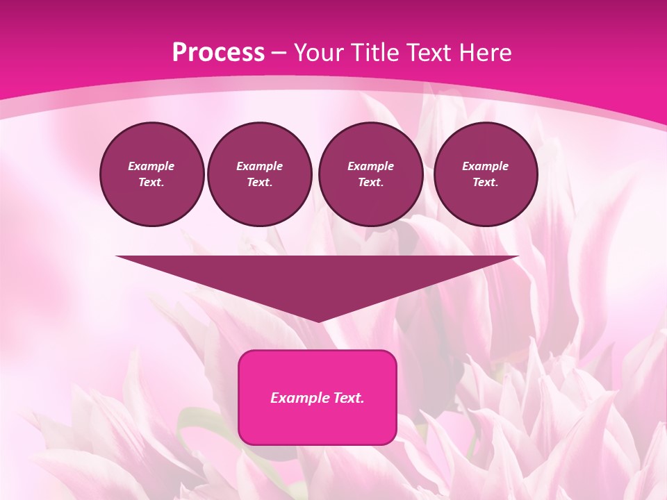 Flower Celebration Floral PowerPoint Template
