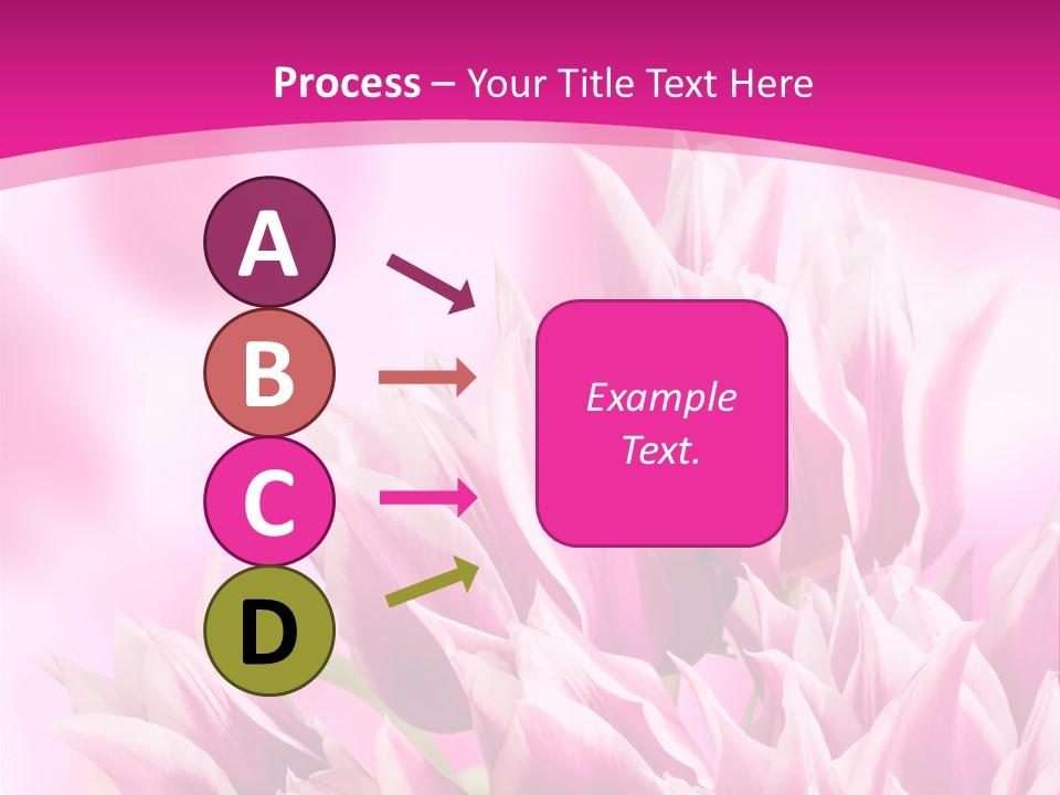 Flower Celebration Floral PowerPoint Template