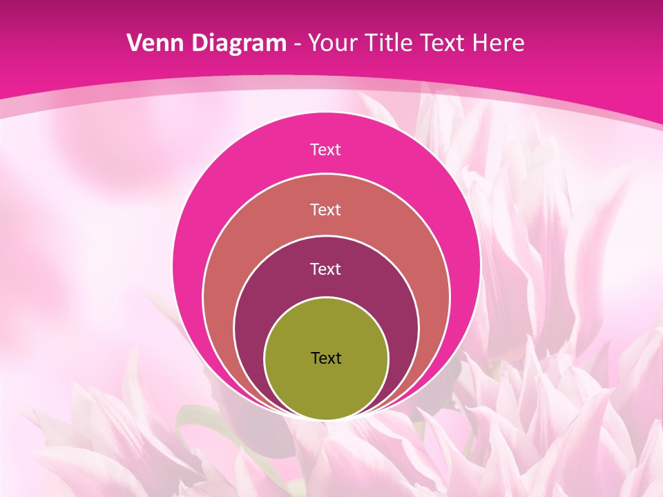 Flower Celebration Floral PowerPoint Template