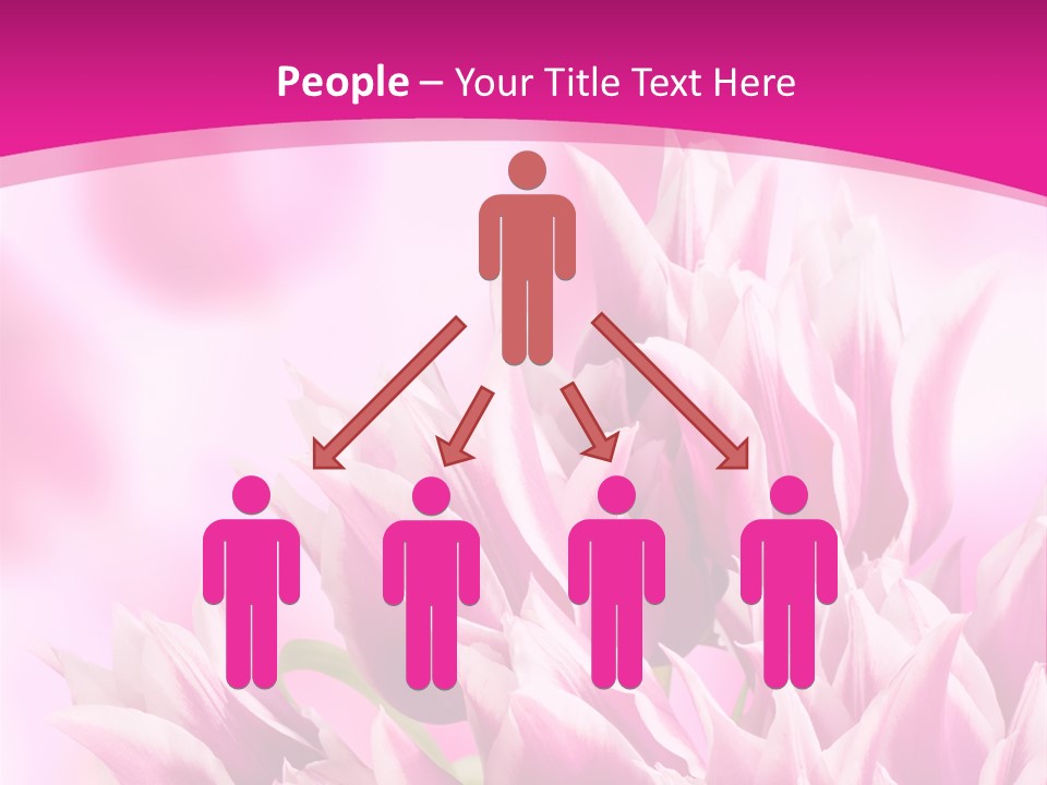 Flower Celebration Floral PowerPoint Template