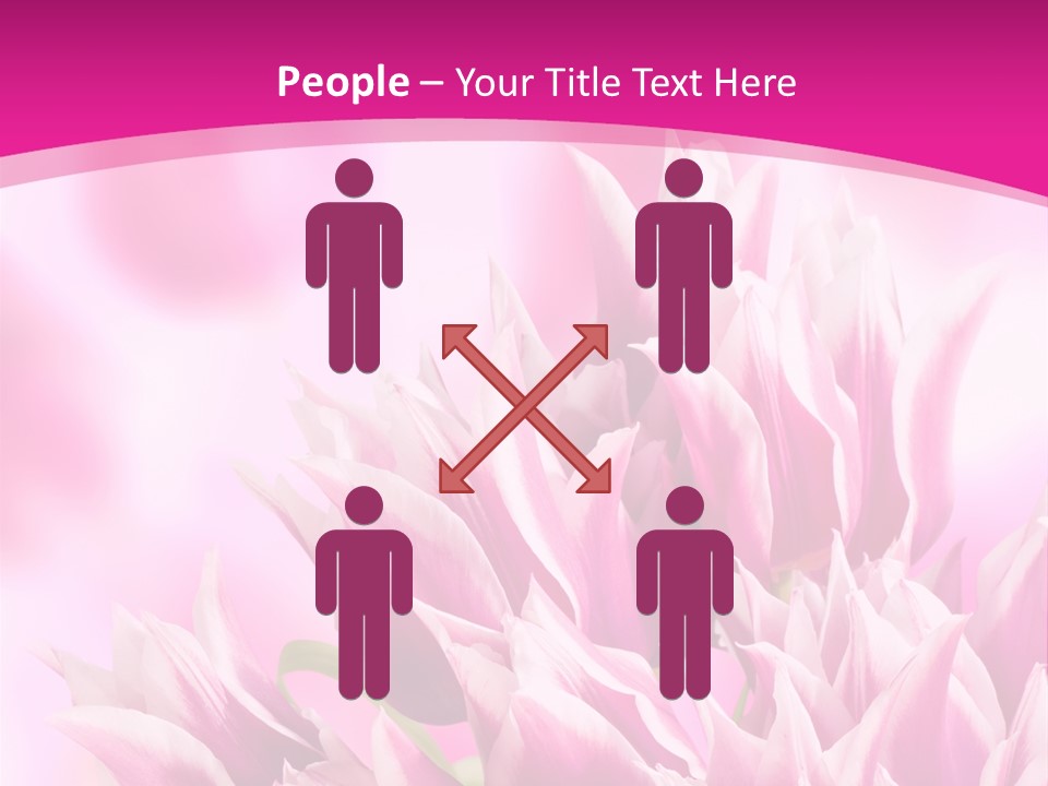 Flower Celebration Floral PowerPoint Template