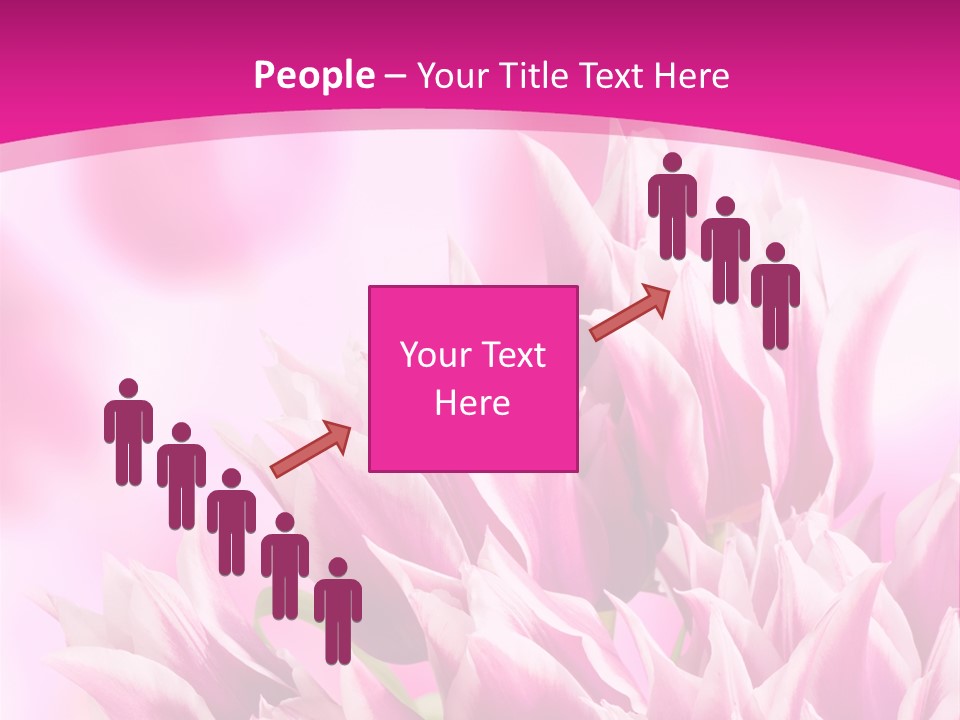 Flower Celebration Floral PowerPoint Template