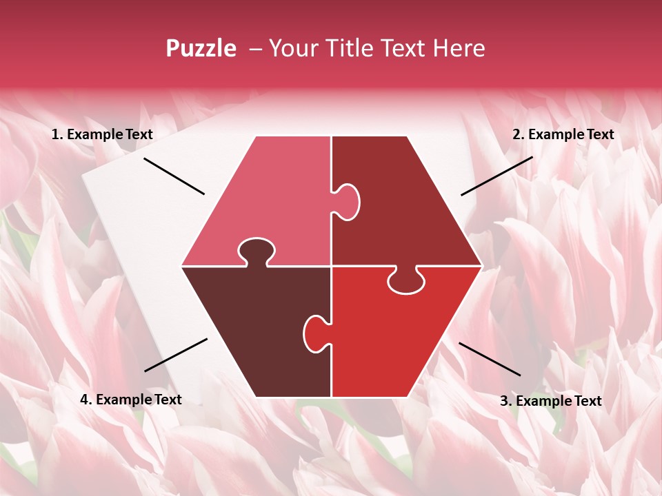 Blossom Macro Wedding PowerPoint Template