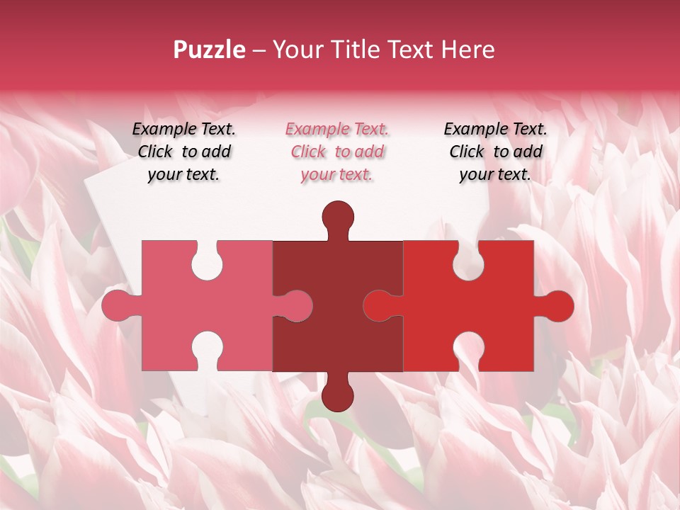 Blossom Macro Wedding PowerPoint Template